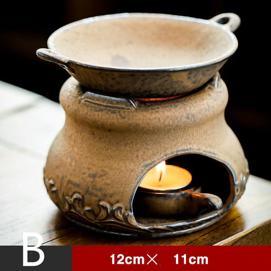 BrewFlame — Ceramic Candle Tea Stove