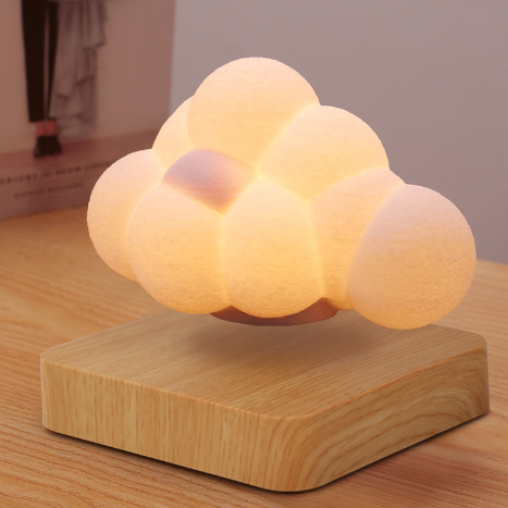 Levitating Cloud Light — Magnetic Floating Mood Lamp