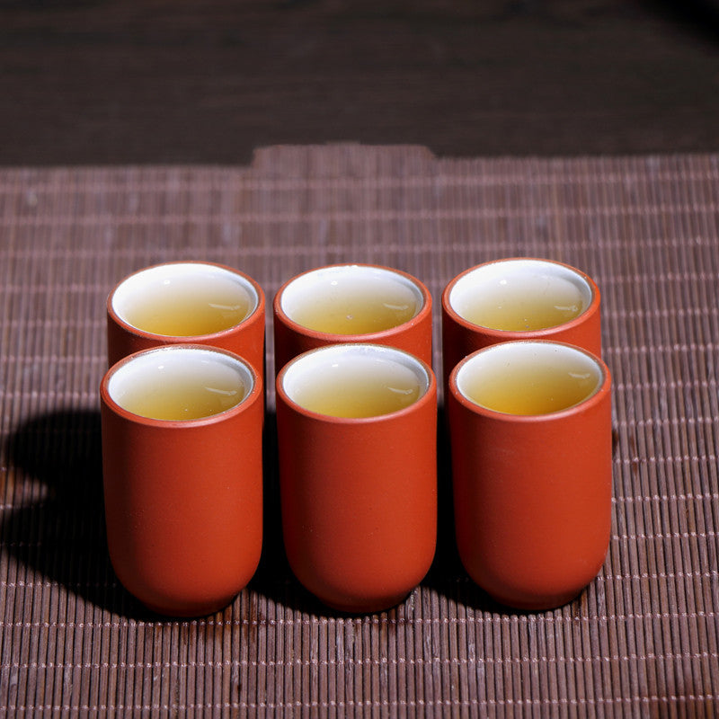 ClayCraft — Purple Clay Kung Fu Tea Cup Set