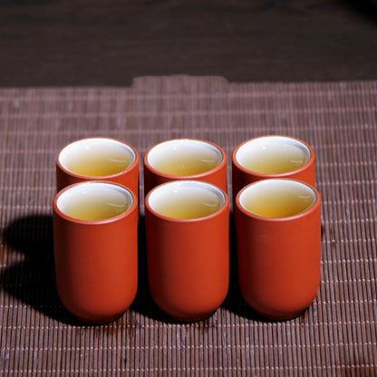 ClayCraft — Purple Clay Kung Fu Tea Cup Set