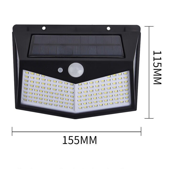 100 LED Motion Sensor Solar Security Light (1pc)