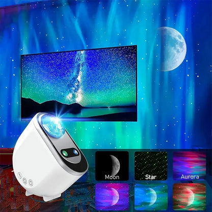 Aurora Galaxy Star Projector Lamp
