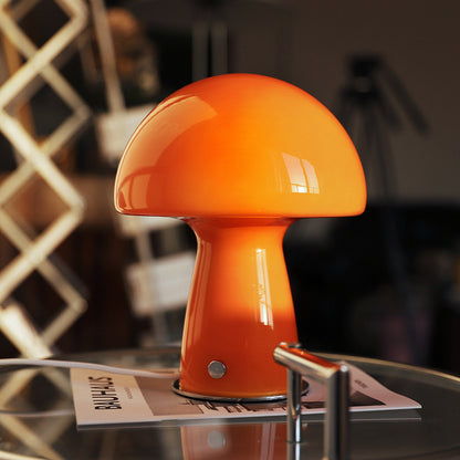 Mushroom Table Lamp — Nordic Glass Ambient Light