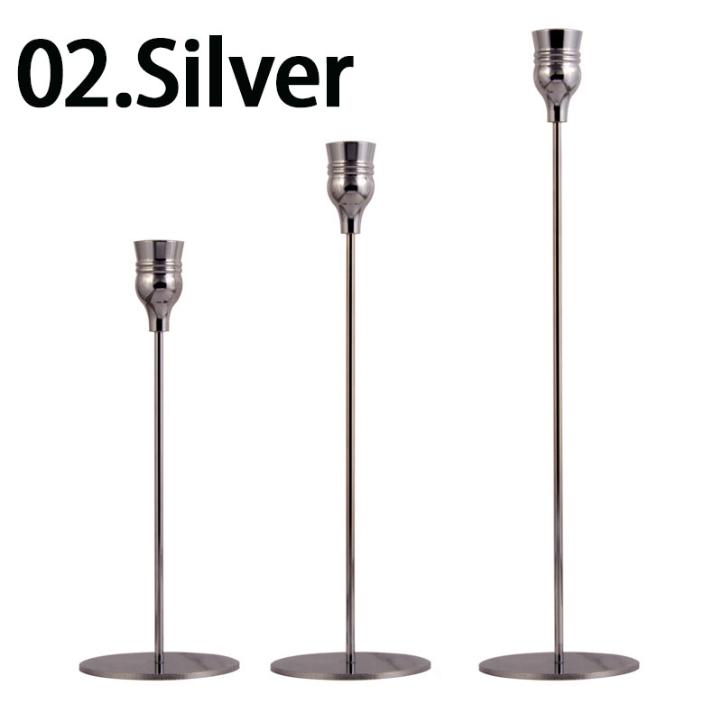 Elegant Wrought Iron Candle Holder — Decorative Metal Centrepiece