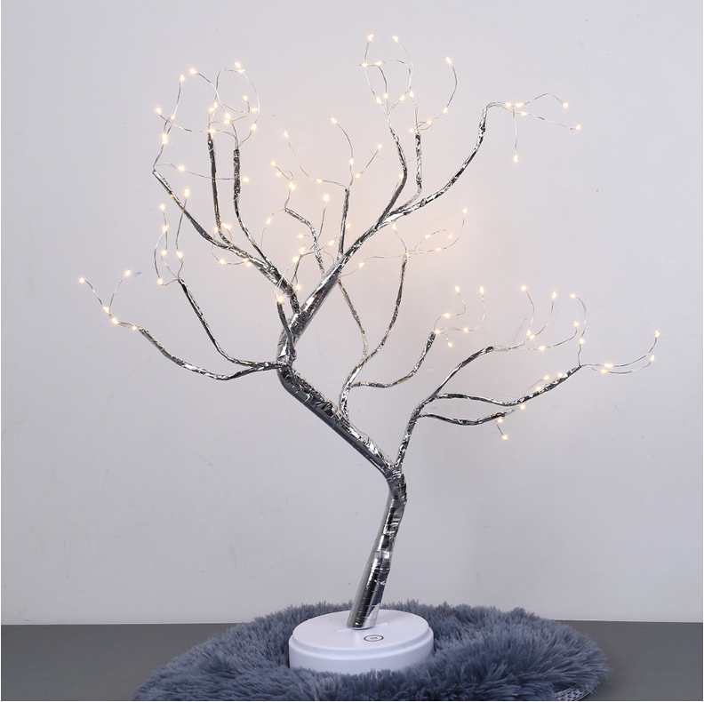 Copper Wire Tree Light — 108 LED Ambient Glow Lamp