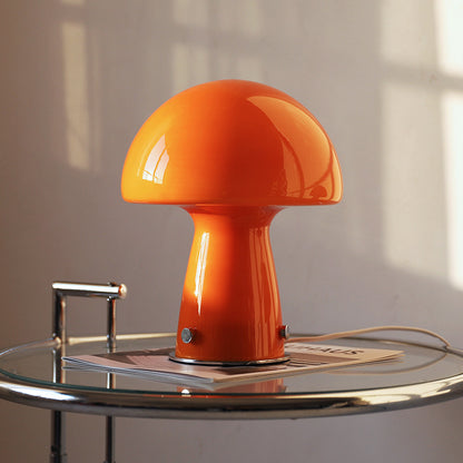 Mushroom Table Lamp — Nordic Glass Ambient Light