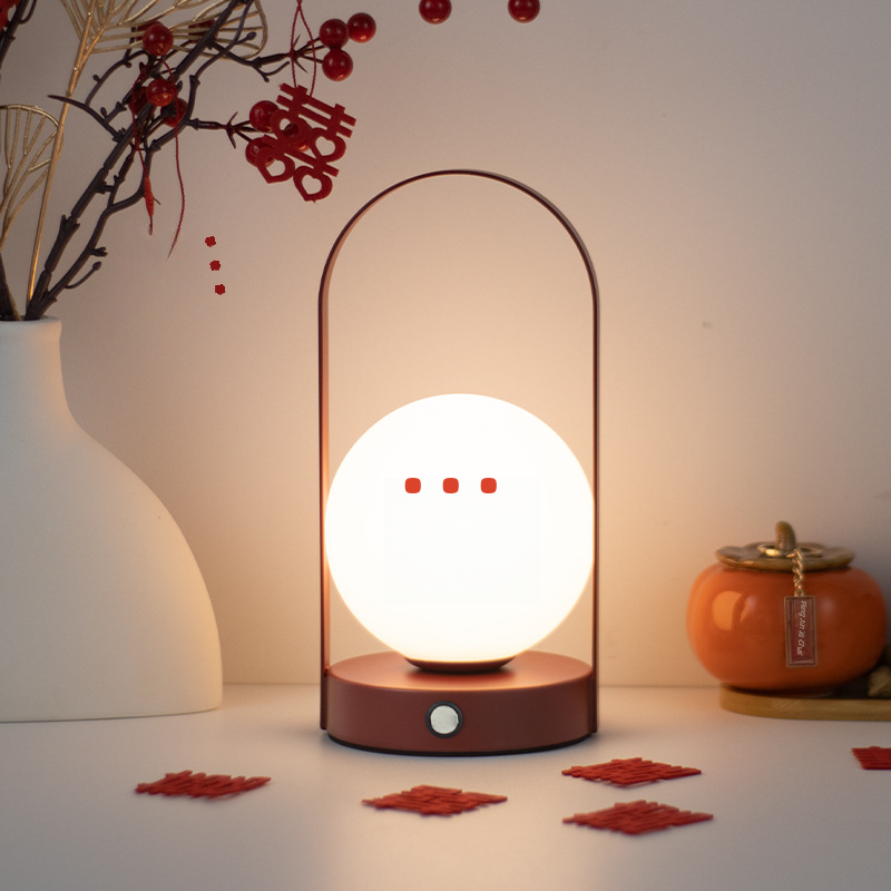 Warm Glow Bedside Lamp Pair — Touch LED Couple Lamps