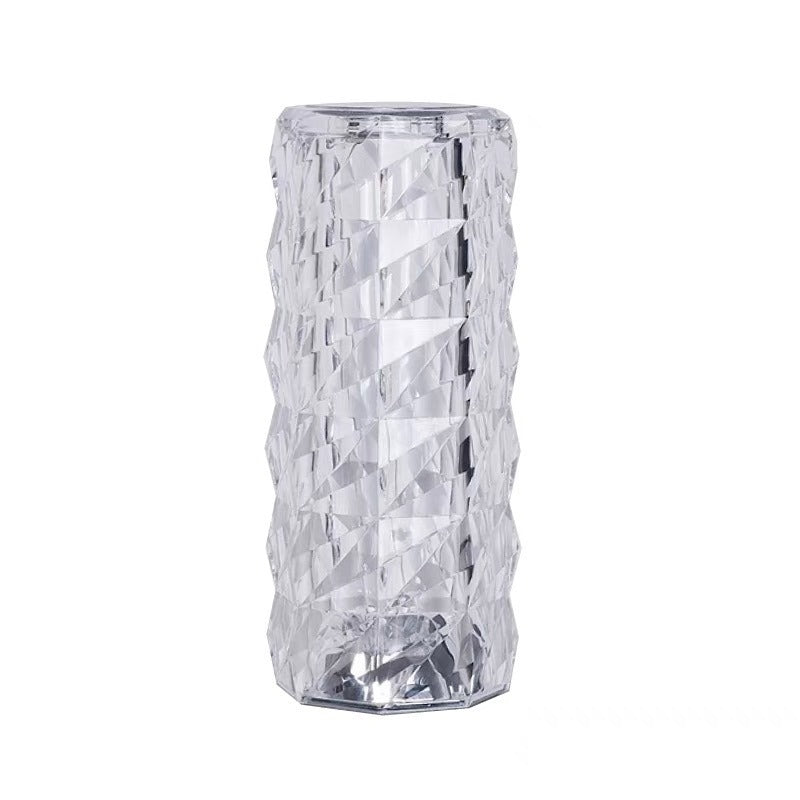 Crystal Rose LED Lamp — Touch Control Colour Changing Light