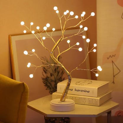 Copper Wire Tree Light — 108 LED Ambient Glow Lamp