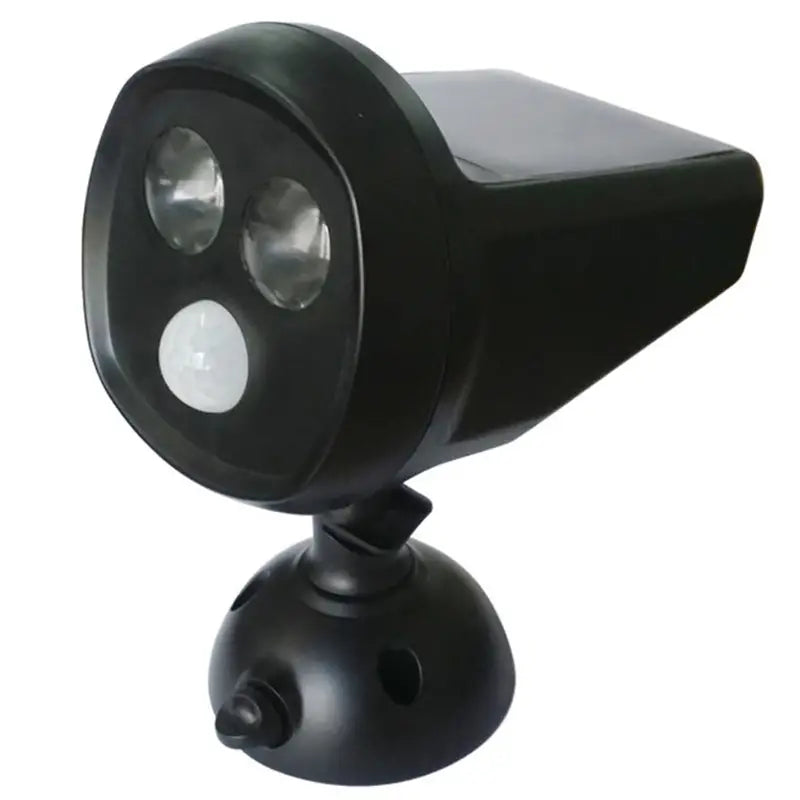 Solar 360° Rotating Garden Light — Motion Sensor Outdoor LED