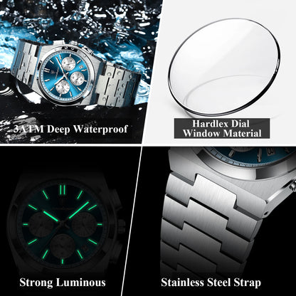 BARENIO TRX CHRONO WATCH  (BUY 1 GET 1 FREE)