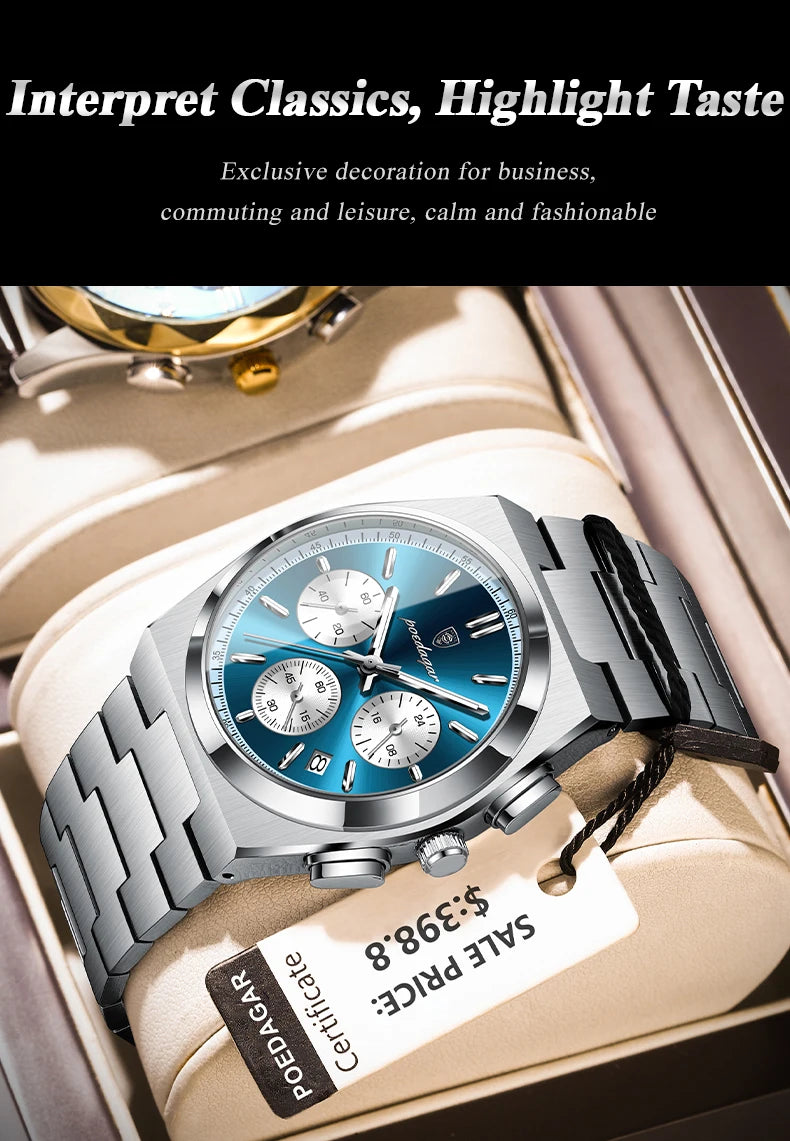 BARENIO TRX CHRONO WATCH  (BUY 1 GET 1 FREE)