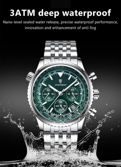BARENIO STAINLESS STEEL MILITARY WATCH (BUY 1 GET 1 FREE)