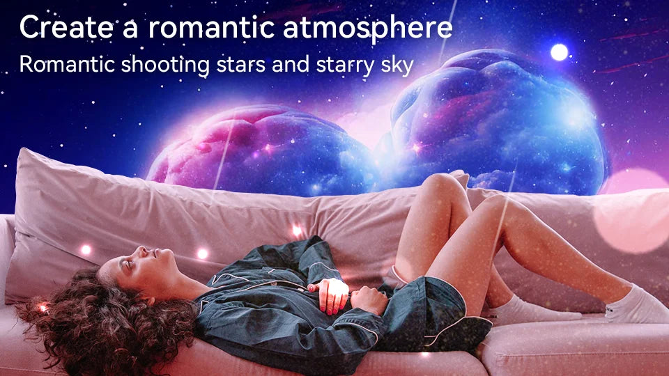 Galaxy Star Projector — 12-in-1 Planetarium Night Light