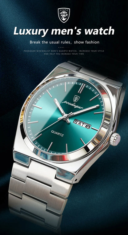BARENIO STAINLESS STEEL TRX WATCH (BUY 1 GET 1 FREE)