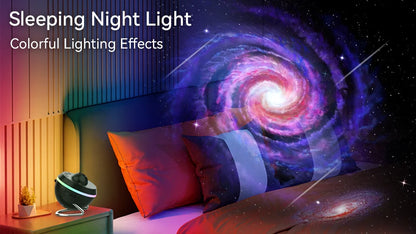 Galaxy Star Projector — 12-in-1 Planetarium Night Light