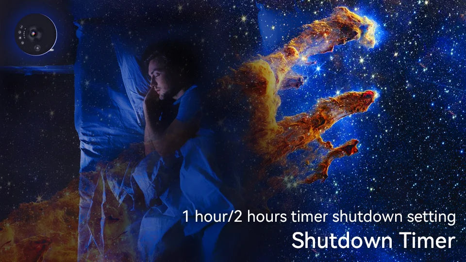 Galaxy Star Projector — 12-in-1 Planetarium Night Light