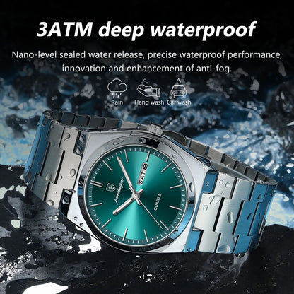 BARENIO STAINLESS STEEL TRX WATCH (BUY 1 GET 1 FREE)