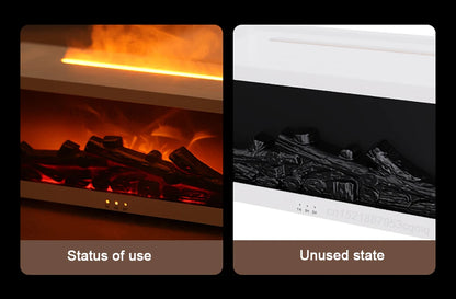 FlameScape Smart Humidifier & Essential Oil Diffuser – Realistic LED Fireplace Ambiance