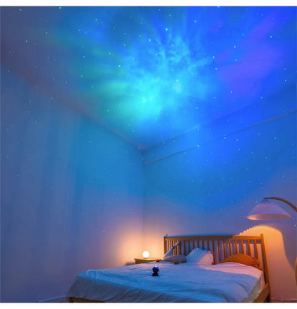 Galaxy Star Projector — Astronaut Night Light for Bedroom & Kids Room