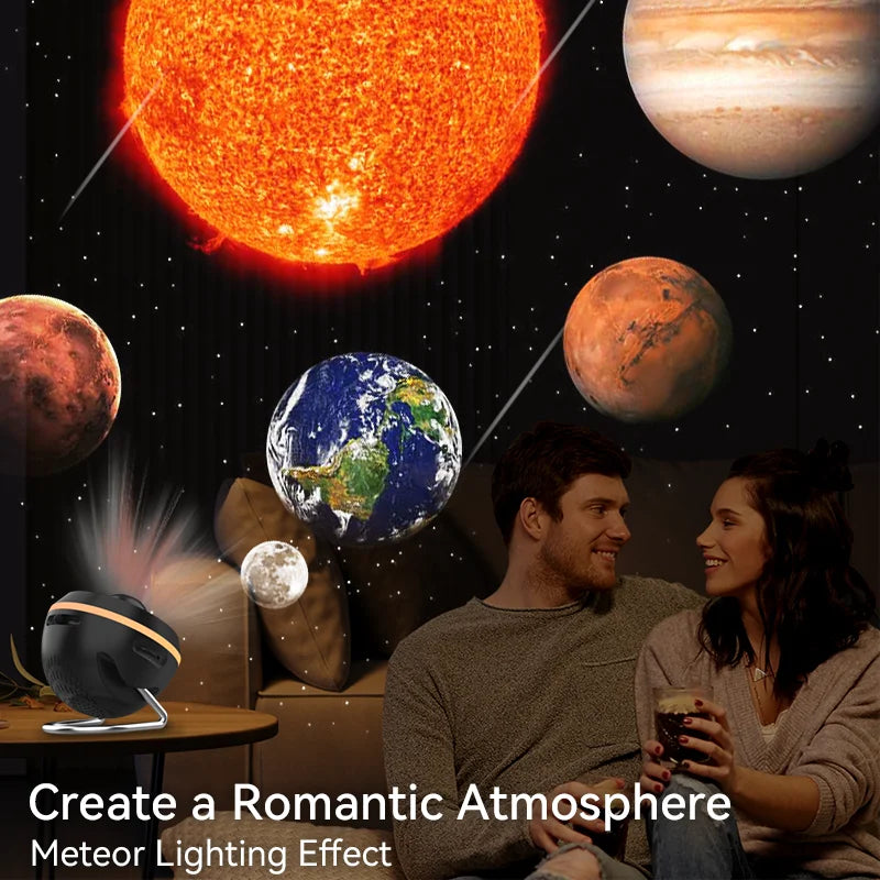 Galaxy Star Projector — 12-in-1 Planetarium Night Light