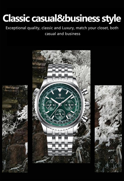 BARENIO STAINLESS STEEL MILITARY WATCH (BUY 1 GET 1 FREE)
