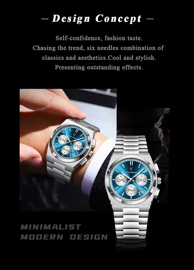 BARENIO TRX CHRONO WATCH  (BUY 1 GET 1 FREE)