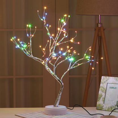 Copper Wire Tree Light — 108 LED Ambient Glow Lamp