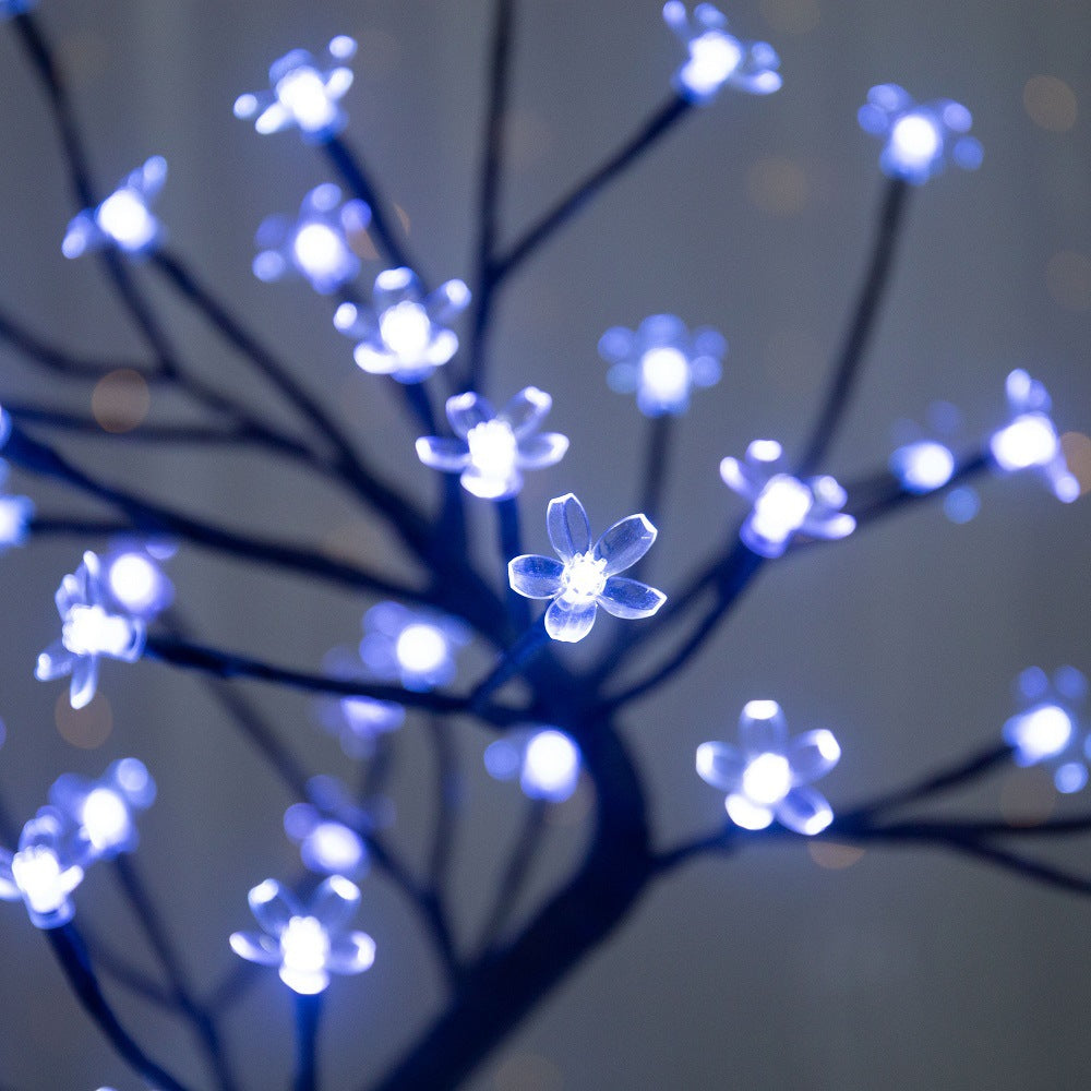 Cherry Blossom Tree Lamp — 16-Colour LED Glow Light