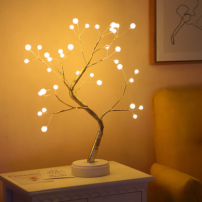 Copper Wire Tree Light — Warm Ambient Glow Lamp