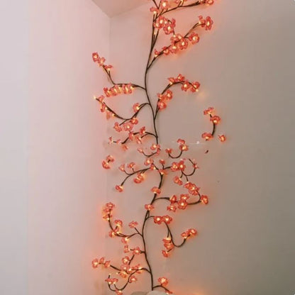 LED Cherry Blossom Vine Light — Remote Control Fairy Light