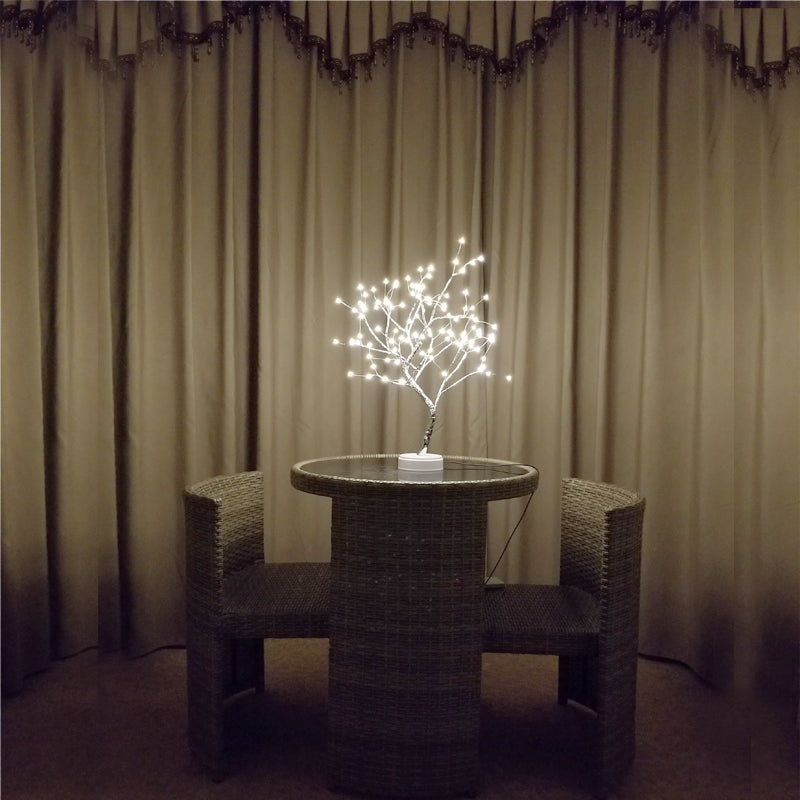 Copper Wire Tree Light — 108 LED Ambient Glow Lamp