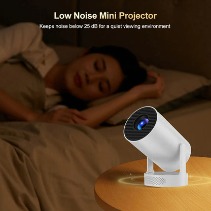 CineDream HD Smart Projector — Portable Home Cinema with Free Wireless Earbuds