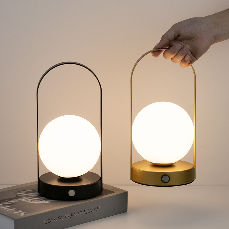 Warm Glow Bedside Lamp Pair — Touch LED Couple Lamps