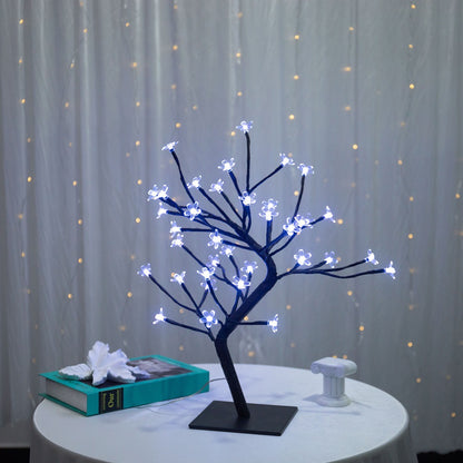 Cherry Blossom Tree Lamp — 16-Colour LED Glow Light