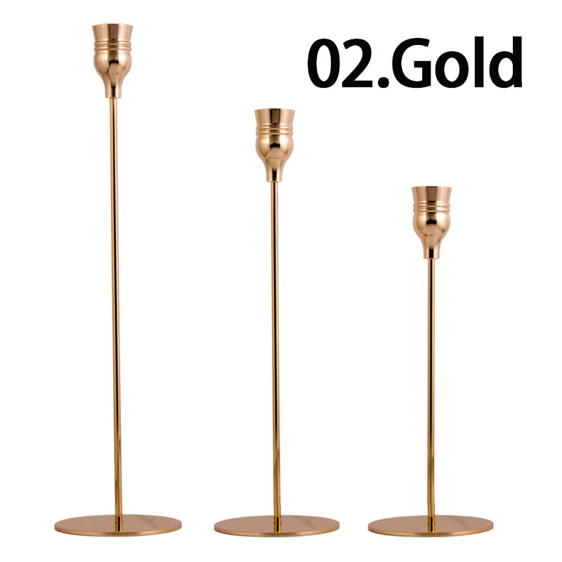 Elegant Wrought Iron Candle Holder — Decorative Metal Centrepiece
