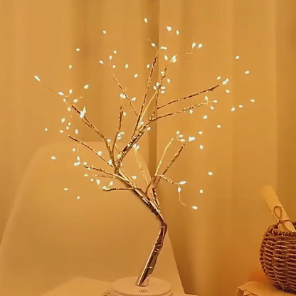 Copper Wire Tree Light — Warm Ambient Glow Lamp