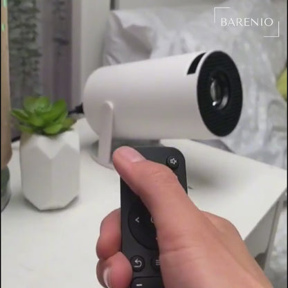 CineDream HD Smart Projector — Portable Home Cinema with Free Wireless Earbuds