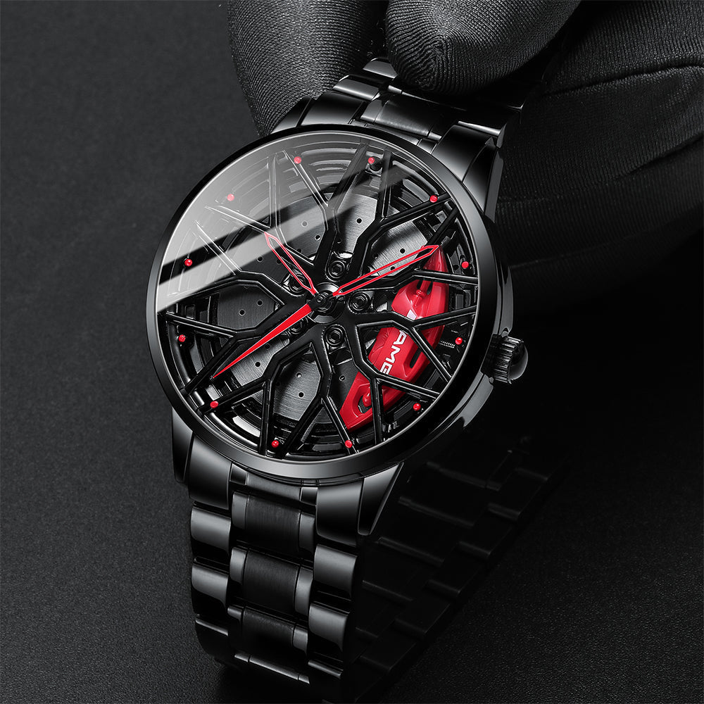 BARENIO CAR RIM WATCH - LUXURY CAR EDITION (BUY 2 GET 1 FREE)