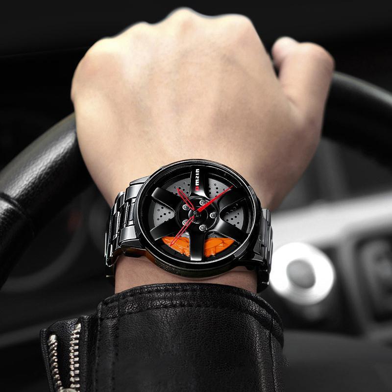 BARENIO CAR RIM WATCH - LUXURY CAR EDITION (BUY 2 GET 1 FREE)