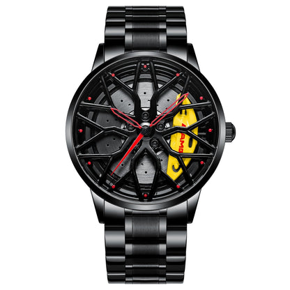 BARENIO CAR RIM WATCH - LUXURY CAR EDITION (BUY 2 GET 1 FREE)