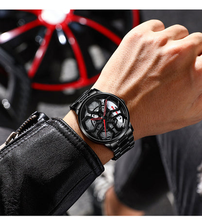 BARENIO CAR RIM WATCH - LUXURY CAR EDITION (BUY 2 GET 1 FREE)