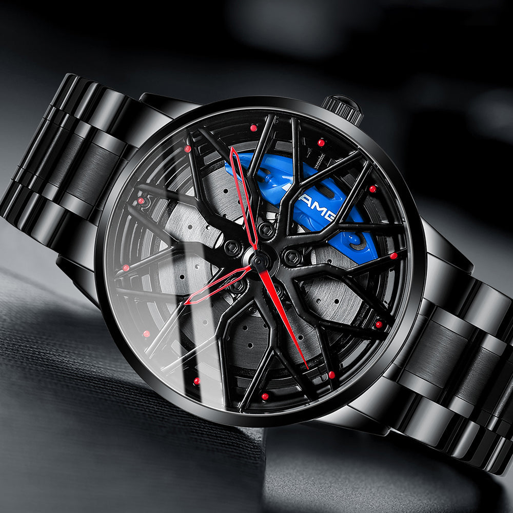 BARENIO CAR RIM WATCH - LUXURY CAR EDITION (BUY 2 GET 1 FREE)