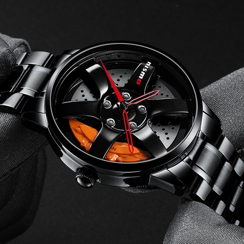 BARENIO CAR RIM WATCH - LUXURY CAR EDITION (BUY 2 GET 1 FREE)