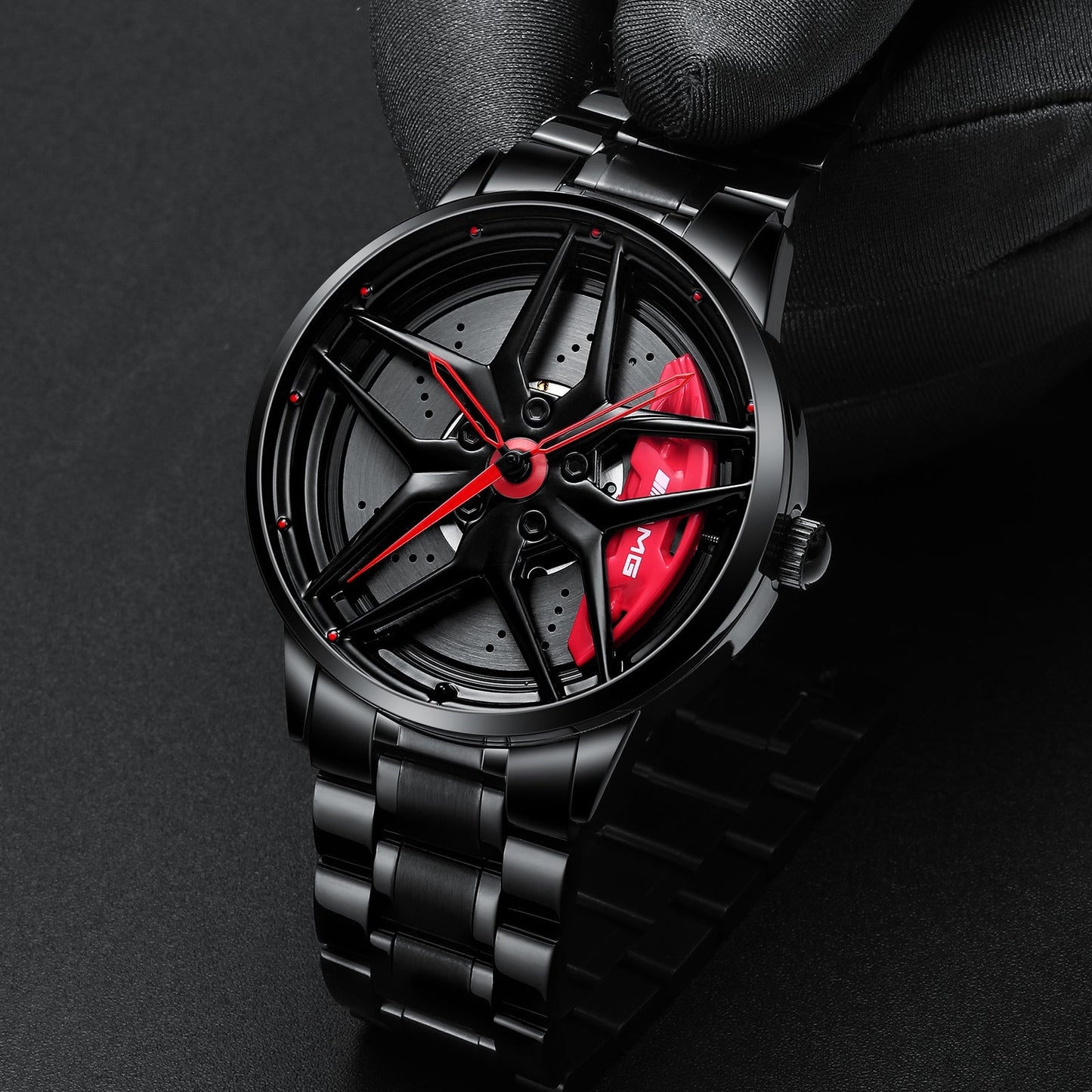 BARENIO CAR RIM WATCH - LUXURY CAR EDITION (BUY 2 GET 1 FREE)