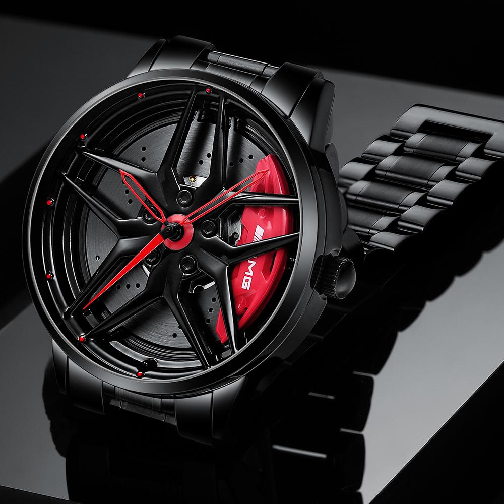 BARENIO CAR RIM WATCH - LUXURY CAR EDITION (BUY 2 GET 1 FREE)