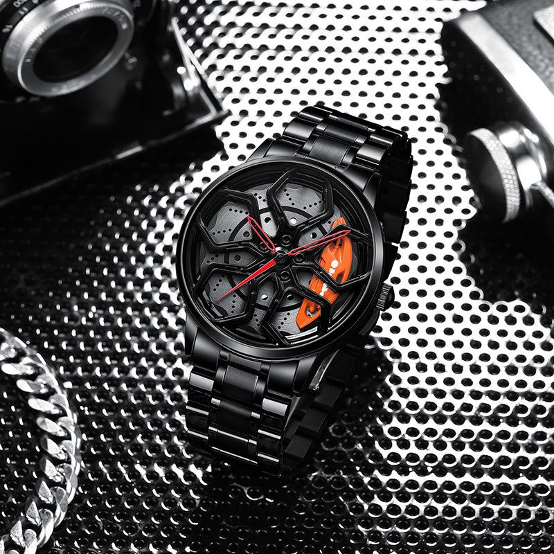 BARENIO CAR RIM WATCH - LUXURY CAR EDITION (BUY 2 GET 1 FREE)