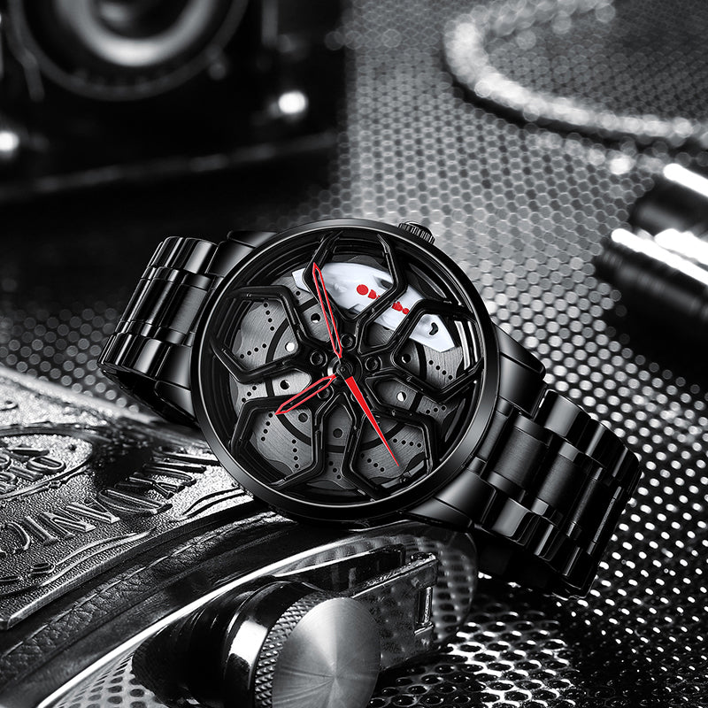 BARENIO CAR RIM WATCH - LUXURY CAR EDITION (BUY 2 GET 1 FREE)