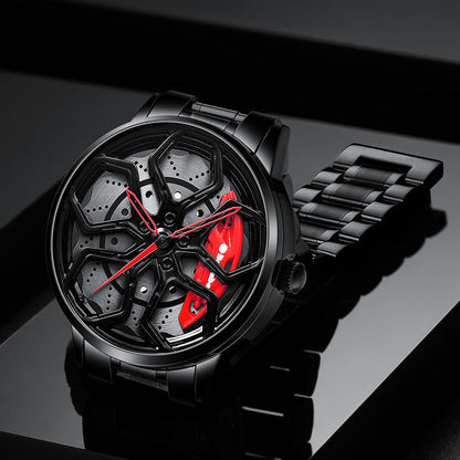 BARENIO CAR RIM WATCH - LUXURY CAR EDITION (BUY 2 GET 1 FREE)