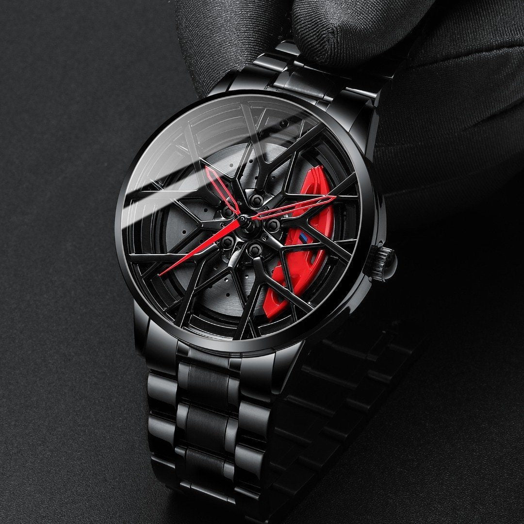 BARENIO CAR RIM WATCH - LUXURY CAR EDITION (BUY 2 GET 1 FREE)